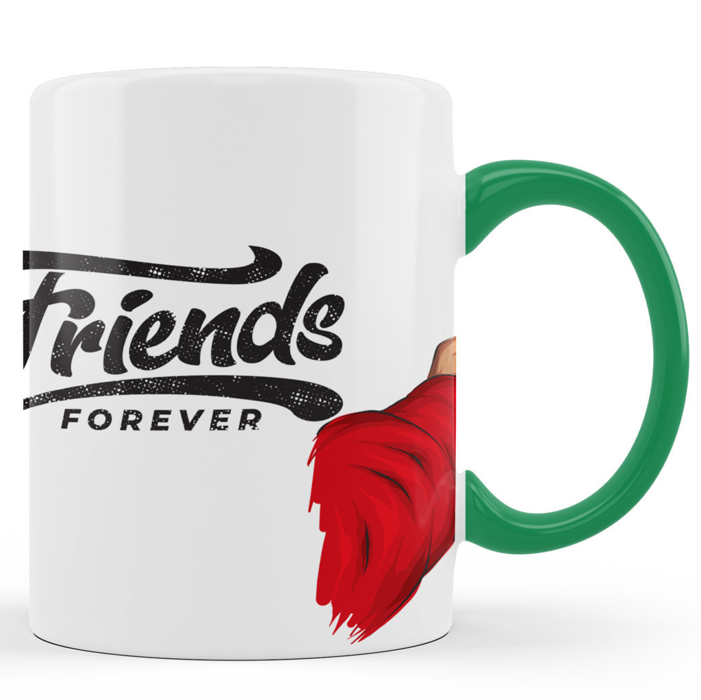 Printed Ceramic Coffee Mug | Friends | Friends Forever Celebrations | 325 Ml. 